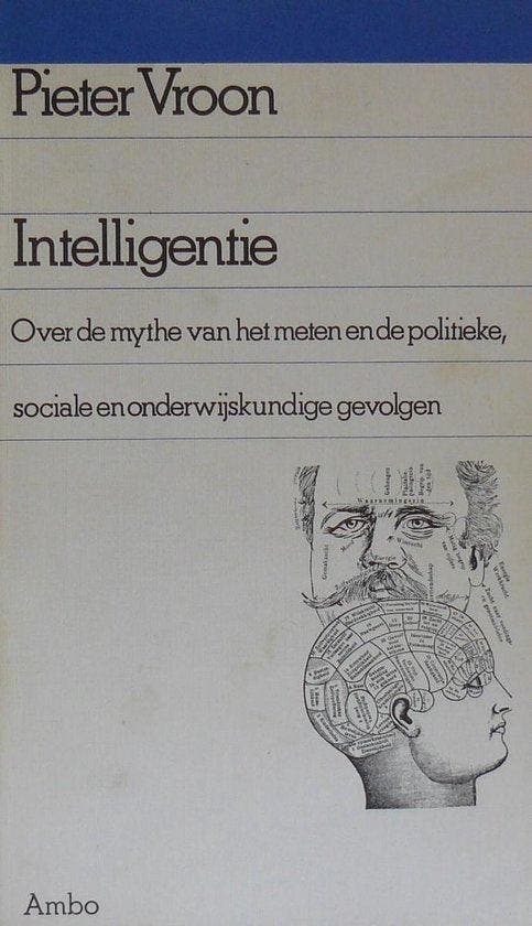 Intelligentie - Vroon, Boeken, Psychologie, Gelezen, Verzenden