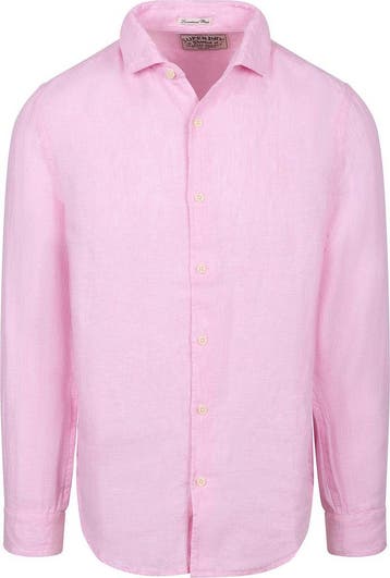 Superdry Overhemd Riviera Linen Classic Roze maat XL Heren, Kleding | Heren, Overhemden, Verzenden, Nieuw, Roze, Superdry