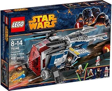 Lego Set - 75046 - Star Wars - Coruscant Police Gunship, Nieuw