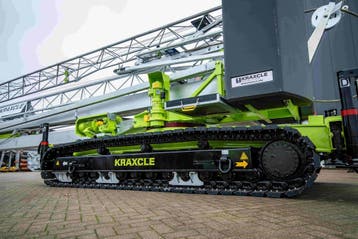 Bouwkraan - Kraxcle C24 - Zelf rijdend, rups, Hijswerktuig