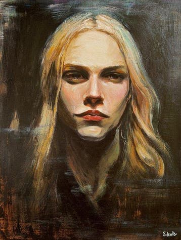 Silente (1975) - La luce dell’etere, Antiek en Kunst, Kunst | Schilderijen | Modern