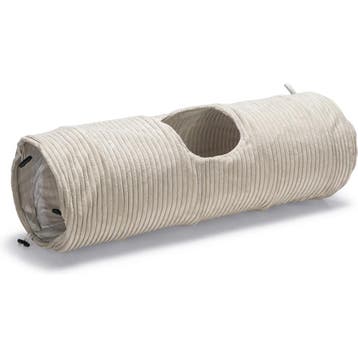 Designed by Lotte Kattentunnel Ribbed - Lichtgrijs, Verzenden, Nieuw