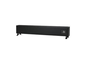 Eurom alutherm baseboard 1000 black elektrische convector ka, Nieuw