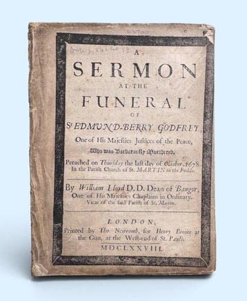 William Lloyd - A Sermon at the Funeral of Sr Edmund-Berry