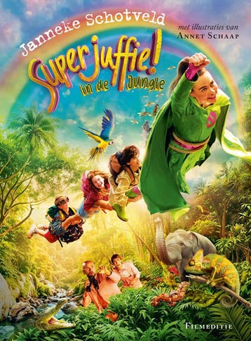 Superjuffie in de jungle - filmeditie (Redelijk), Verzenden, Gelezen, Janneke Schotveld