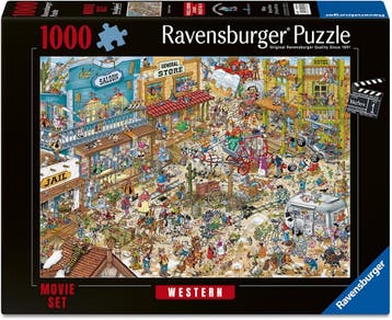 Ray’s Comic Series Filmset 1: Western Puzzel (1000 stukjes), Verzenden, Nieuw