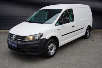 Volkswagen Caddy 102pk L2H1 Maxi Trekhaak Airco Cruise contr, Gebruikt, Volkswagen, Wit, Lease