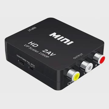 HDMI naar RCA Converter 1080P - AV Composite Video Adapter v, Verzenden, Nieuw