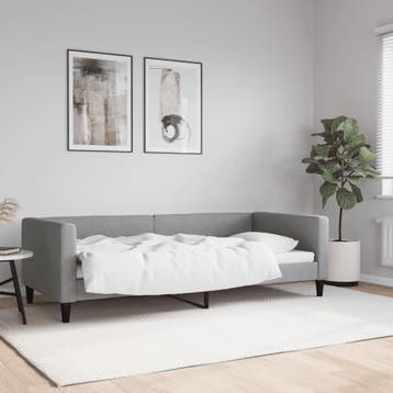 Design Slaapbank Stof | 35% Korting | Retourdeal, Eenpersoons, Ophalen of Verzenden, Zo goed als nieuw, Overige maten