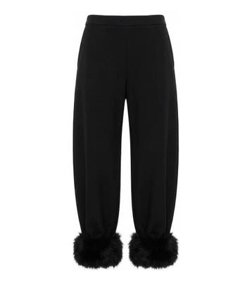 Mango Broek in maat XS Zwart, Kleding | Dames, Truien en Vesten, Mango, Verzenden, Zo goed als nieuw, Zwart