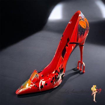 michele socionovo - Lady Amour Abstrait Diavolo veste Prada, Antiek en Kunst