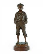 Vlaclav Szczeblewski - sculptuur, Mousse Siffleur - 24 cm -