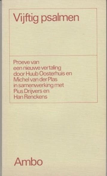 Vijftig psalmen - Bybel 9789026300516, Boeken, Verzenden, Gelezen, Bybel