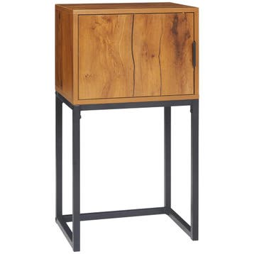 TRUUSK Industriële Console Tafel met Kast - Bijzettafel - St, Huis en Inrichting, Verzenden, Nieuw