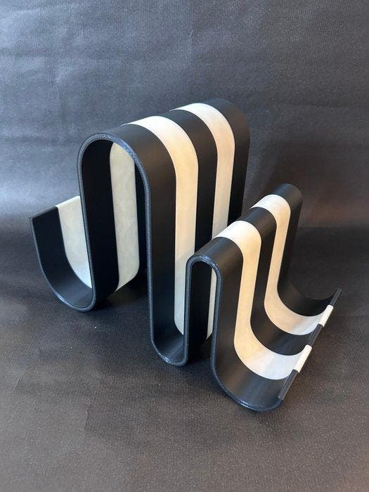 Tijdschriftenhouder - biopolymeer - Sculpturaal ontwerp, Antiek en Kunst, Kunst | Designobjecten