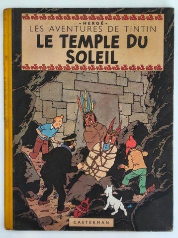 Tintin T14 - Le temple du soleil (B3) - C - 1 Album - Eerste, Nieuw