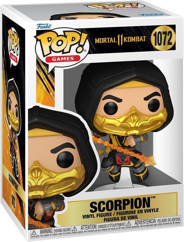 Funko Pop! - Mortal Kombat II Fatality - Scorpion #1072 |, Verzamelen, Poppetjes en Figuurtjes, Nieuw, Verzenden