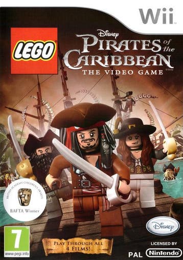 Wii LEGO Pirates of the Caribbean: The Video Game, Verzenden, Zo goed als nieuw