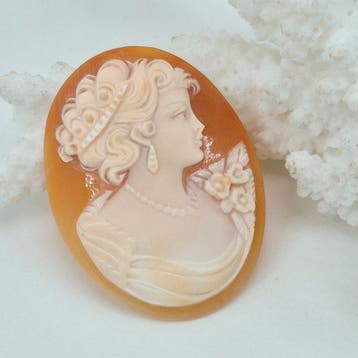 Zonder reservering - Cameo - CASSIS RUFA, Antiek en Kunst, Curiosa en Brocante