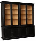 Buffetkast zwart - eiken Toulouse 220 x 240cm, Ophalen of Verzenden, Nieuw