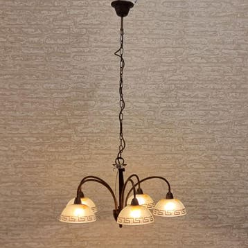 hanglamp kronen 089 Refurbished, Ophalen, Zo goed als nieuw, Overige materialen, Klassiek