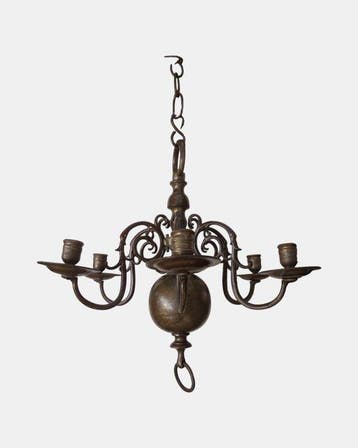 Kroonluchter - Brons - Barok stijl Bolkroon