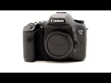 Canon EOS 7D body zwart, Verzenden, Nieuw, Canon