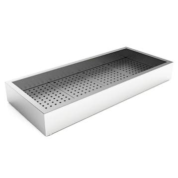 Crushed Ice Bak | RVS | Opbouw (Recht) | 4x 1/1 GN | Open |, Verzenden, Nieuw in verpakking