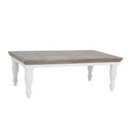 *WOONWINKEL* Tower Living Fleur Landelijke Salontafel Greywa, Verzenden, Nieuw