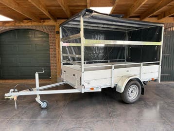 Anssems aluminium enkelasser 251x130cm 750kg uit voorraad!, Auto diversen, Nieuw