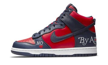 Nike SB Dunk High Supreme By Any Means Navy, Nieuw