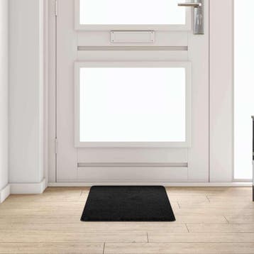 vidaXL Tapijt Loper Zwart 50 x 100 cm 100% Polypropylene, Verzenden, Nieuw, Zwart