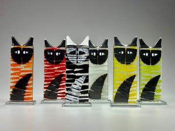 Studio Habrat - Beeldje - Cat (6) - fusie