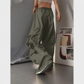 Oversized Cargo Jogger Broek Dames - Vintage Stijl Hoge Tail, Verzenden, Nieuw
