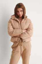 NA-KD  - Maat EU 36 - Gewatteerde jas Dames, Kleding | Dames, Jassen | Winter, Verzenden, Nieuw