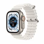 Refurbished Apple Watch Ultra 1 49 mm - Ocean band, Verzenden, IOS, Nieuw, Waterdicht