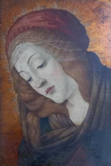 Sandro Botticelli (1445-1510), Navolger van - Madonna del