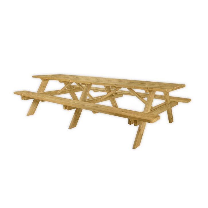 Picknicktafel Deluxe 300 x 75 cm, Tuin en Terras, Picknicktafels, Nieuw, Hout, Verzenden
