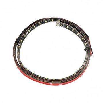LED Interieurverlichting flexibele strip 61cm.  12v koud wit, Verzenden, Nieuw