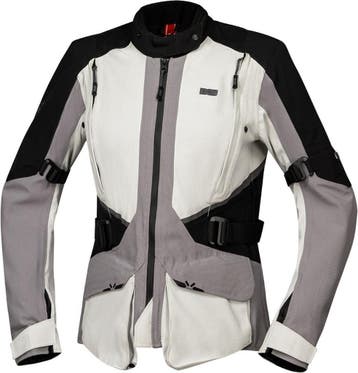 IXS Tourster-STX 1.0 Waterdichte Dames Light Grijs Textiele, Nieuw met kaartje, Jas | textiel, Verzenden, IXS