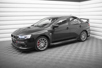 Maxton Side Flaps Mitsubishi Lancer EVO X, Verzenden