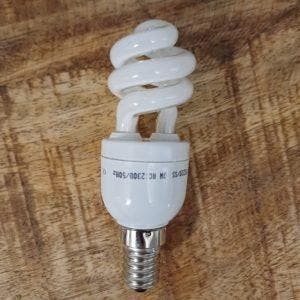 Mini Spaarlamp 3 Watt E14, Huis en Inrichting, Verzenden, Nieuw, E14 (klein), Spaarlamp