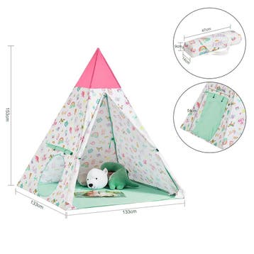 2dekans | SoBuy OSS06 - Tipi Speeltent voor Kinderen - Met, Ophalen of Verzenden, Zo goed als nieuw