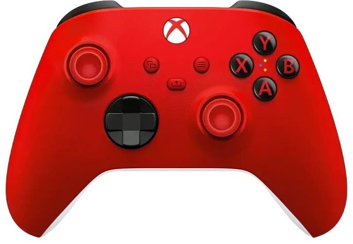 Microsoft Xbox Wireless Controller - Rood, Computers en Software, Joysticks, Refurbished, Verzenden
