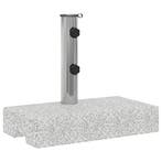 vidaXL Parasolvoet rechthoekig 25 kg graniet, Verzenden, Nieuw, Minder dan 1 meter, Parasolvoet