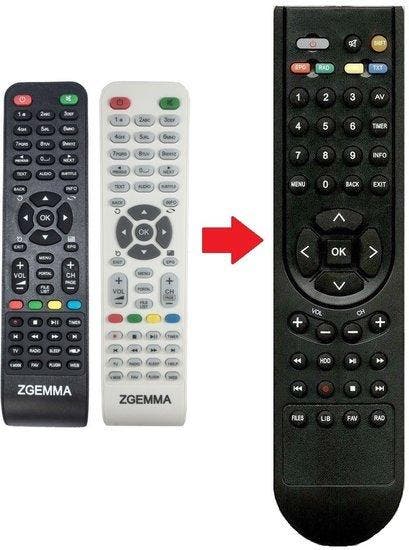 Zgemma Star H1 afstandsbediening, Audio, Tv en Foto, Afstandsbedieningen, Verzenden