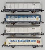 Roco N - 25064, 25062, 25065 - Modeltrein goederenwagon (4), Nieuw