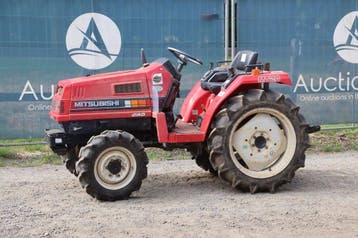Veiling: Minitractor Mitsubishi MT20 Diesel 20pk, Gebruikt, Tot 2500, Tot 80 Pk, Ophalen