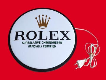 Lichtbord - Rolex - Jaren 90