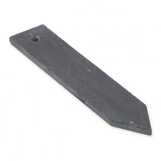 Plantenlabel | Nature | 5 stuks (15 cm, Hout, Leisteen-look), Verzenden